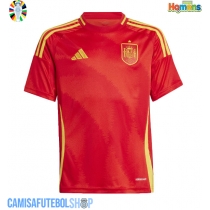 Camisa de time de futebol Espanha Replicas 1º Equipamento Europeu 2024 Manga Curta